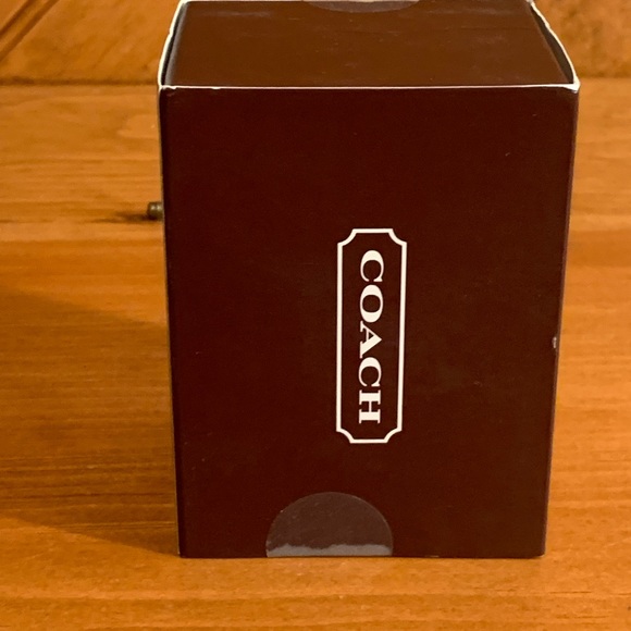 Coach Analog Casual New York Black Men's Watch Rubber - Picture 3 of 12